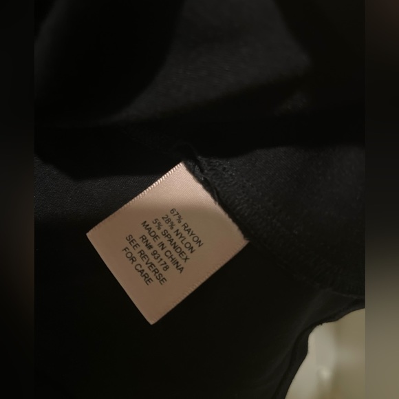 Philosophy Black Top Zipper Closure Jacket - Picture 7 of 7